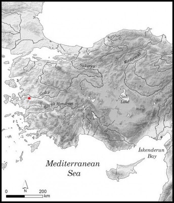 Figure 1. Location of Ulucak Höyük.